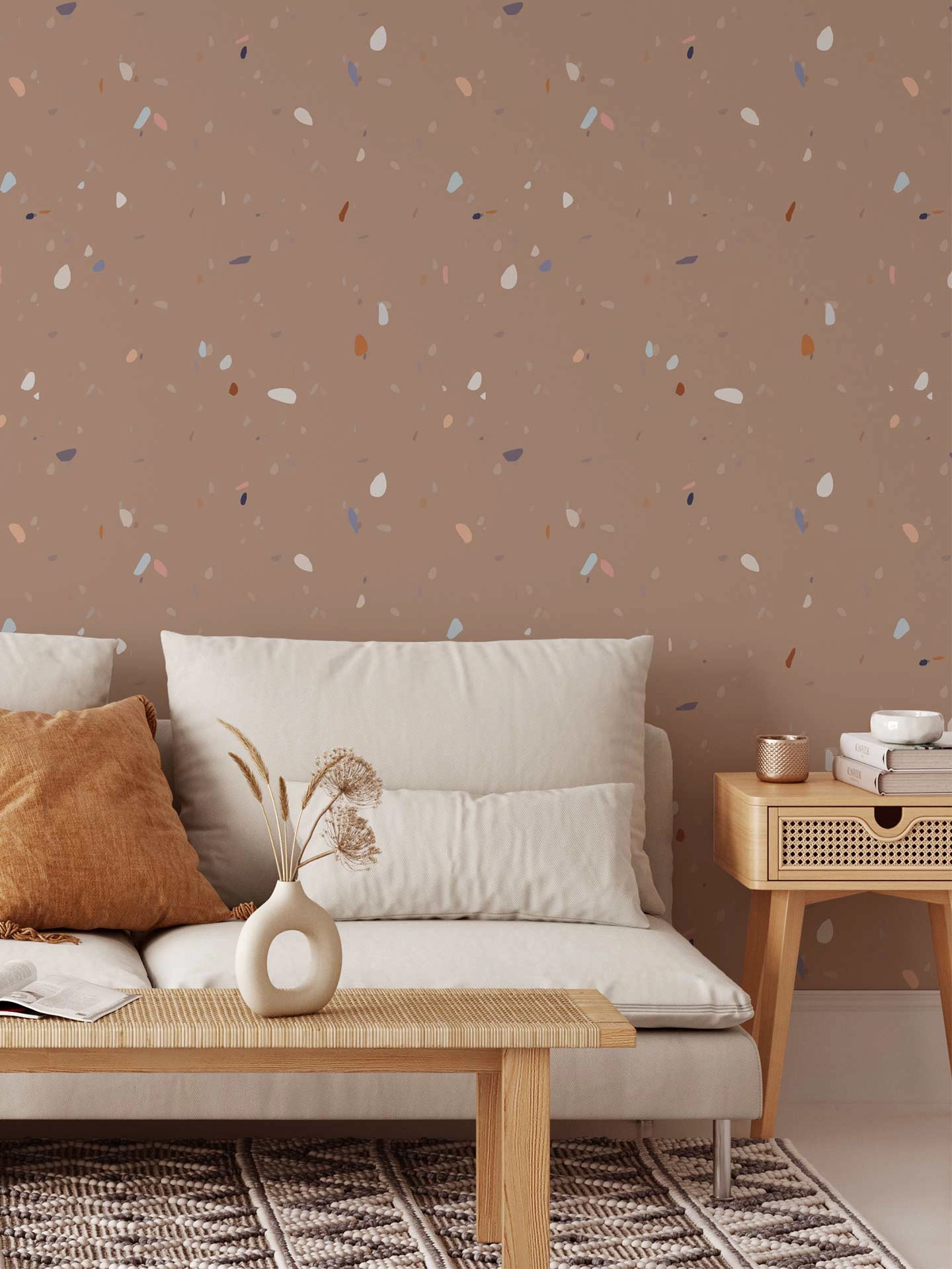 Confetti, Wallpaper