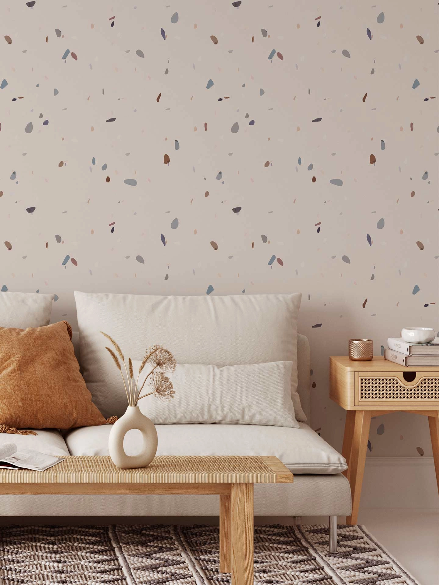 Confetti, Wallpaper