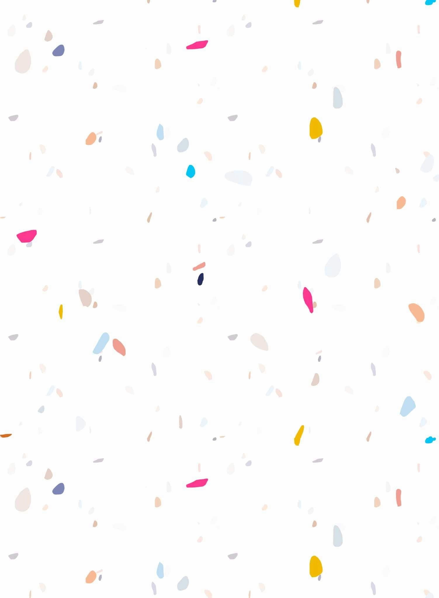 Confetti, Wallpapernordic minimalist wallpaper