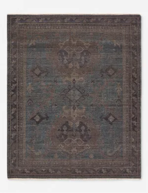 Connelly Hand-Knotted Wool Rugmodern color block patchwork rug