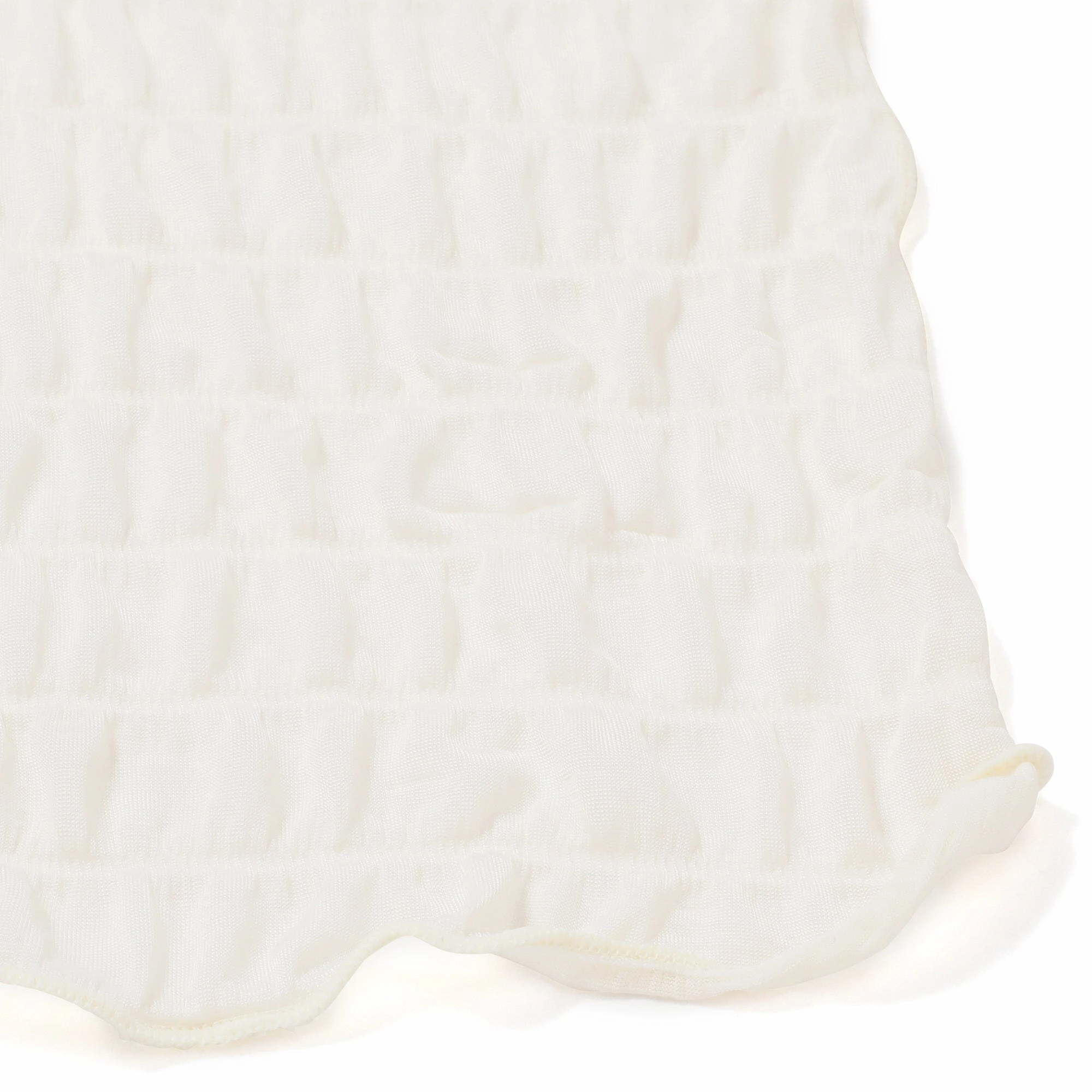 Cool Ripple Blanket Single 1400 X 2000 White