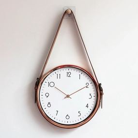 Copper Hanging Wall Clocknordic style wall decor