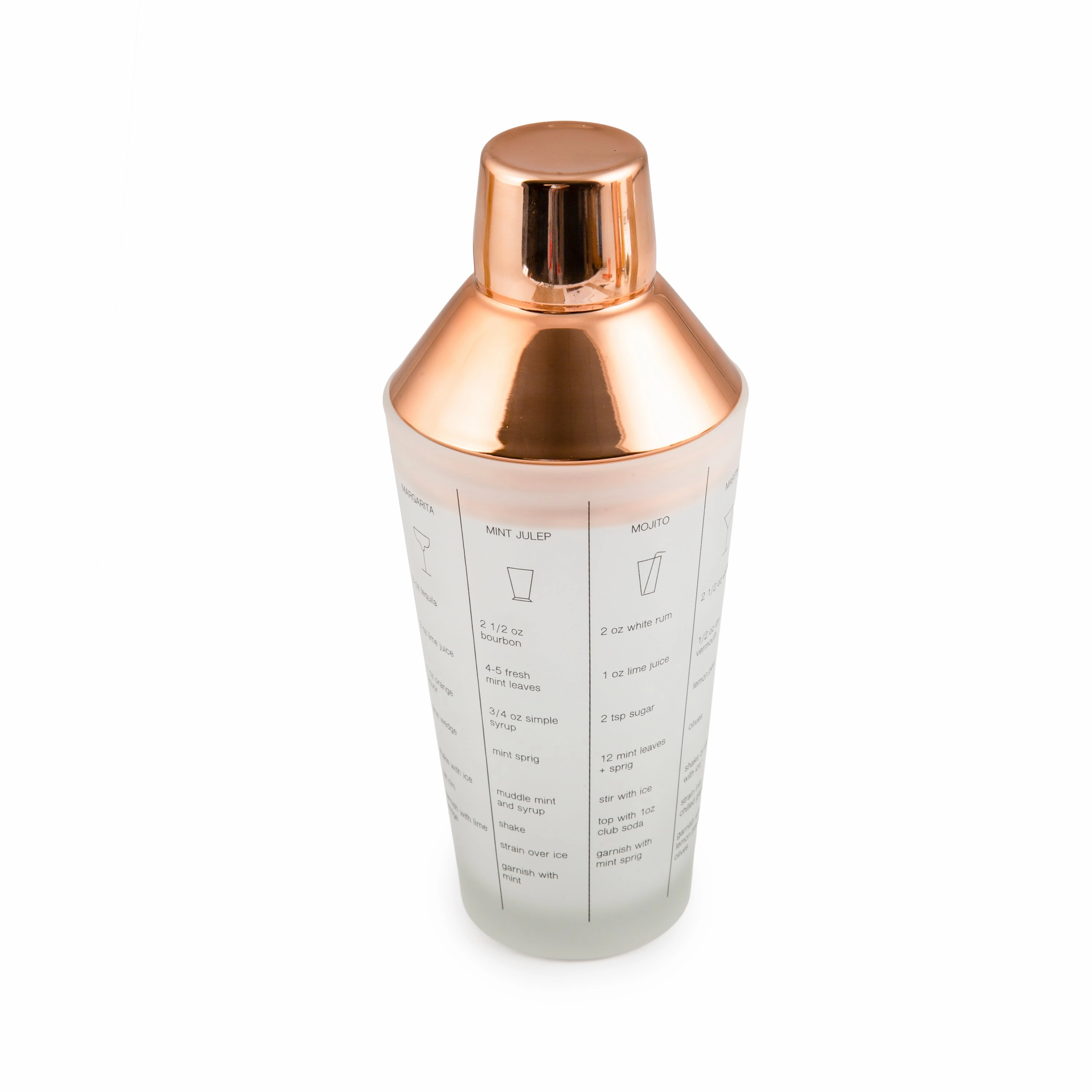 Copper Mixology Set 5 pc