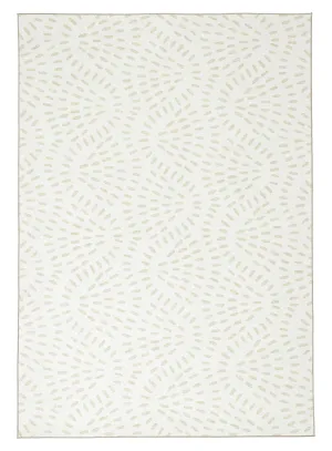 Coral Beige Cream Indoor Outdoor Washable Rugmodern color block patchwork rug