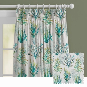 Coral Reef Printed Made to Measure Curtains Kelpiebedding sets ,throw blankets 