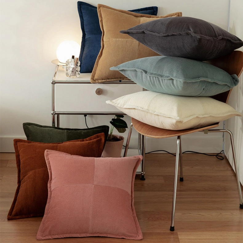 Corduroy Accent Throw Cushionhome decoration ,modern home decor 