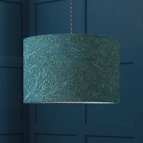 Coressa Eva Printed Lamp Shade Tealmodern home decor ,home decor for bedroom 