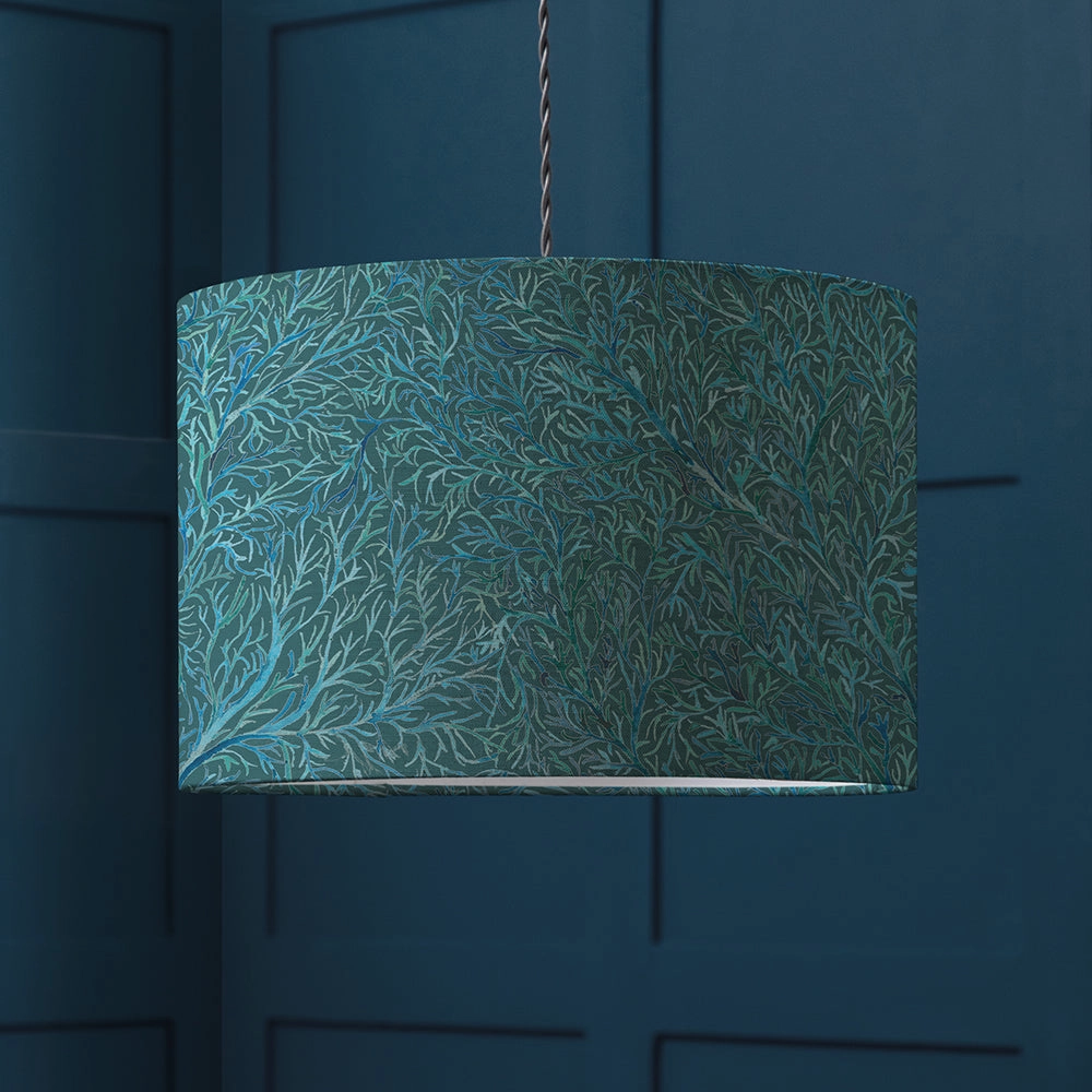Coressa Eva Printed Lamp Shade Tealhome decor ,wall decor 