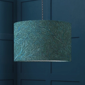 Coressa Eva Printed Lamp Shade Tealhome decor ,wall decor 