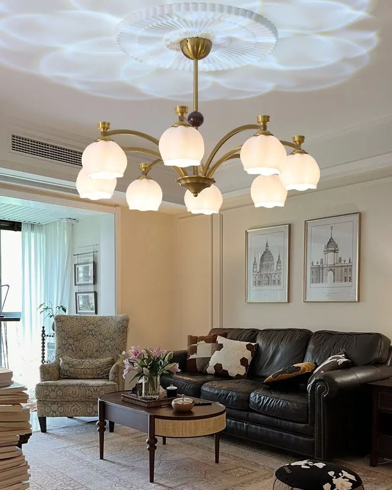 Corinne Arc Chandelier