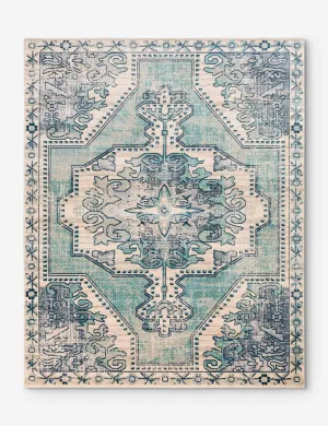 Corynne Rugmodern color block patchwork rug