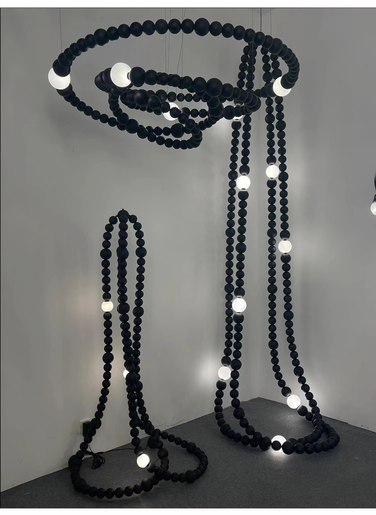 Cosmic Beads Chandelier
