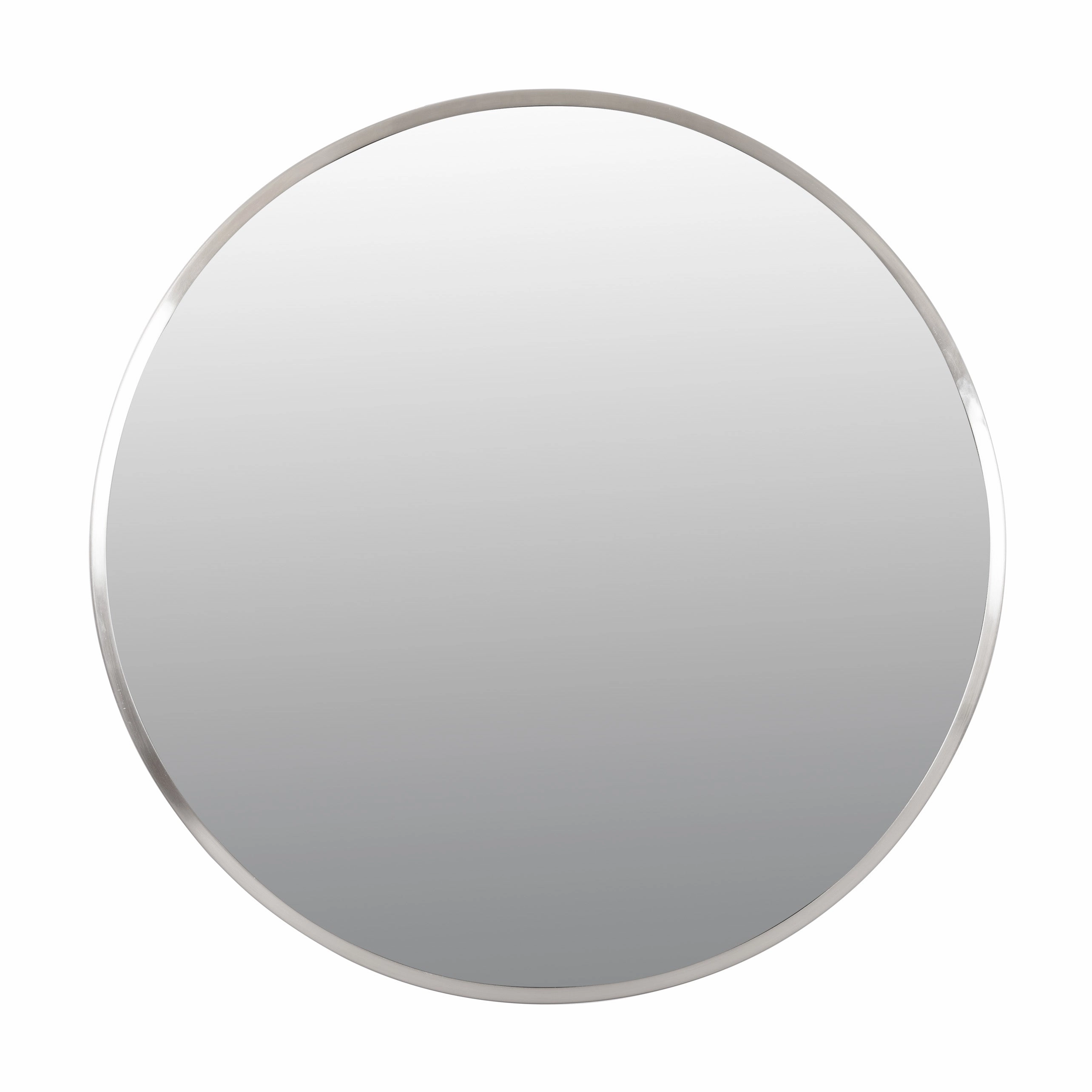 Cottage 428A01BN 30-Inch Round Mirror - Brushed Nickelwall mounted decorative mirror,full length dressing mirror