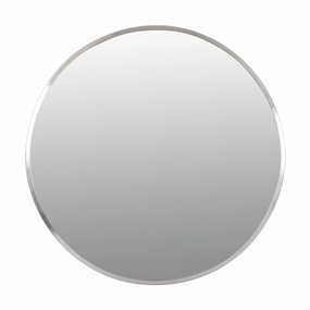 Cottage 428A01BN 30-Inch Round Mirror - Brushed Nickelwall mounted decorative mirror,full length dressing mirror