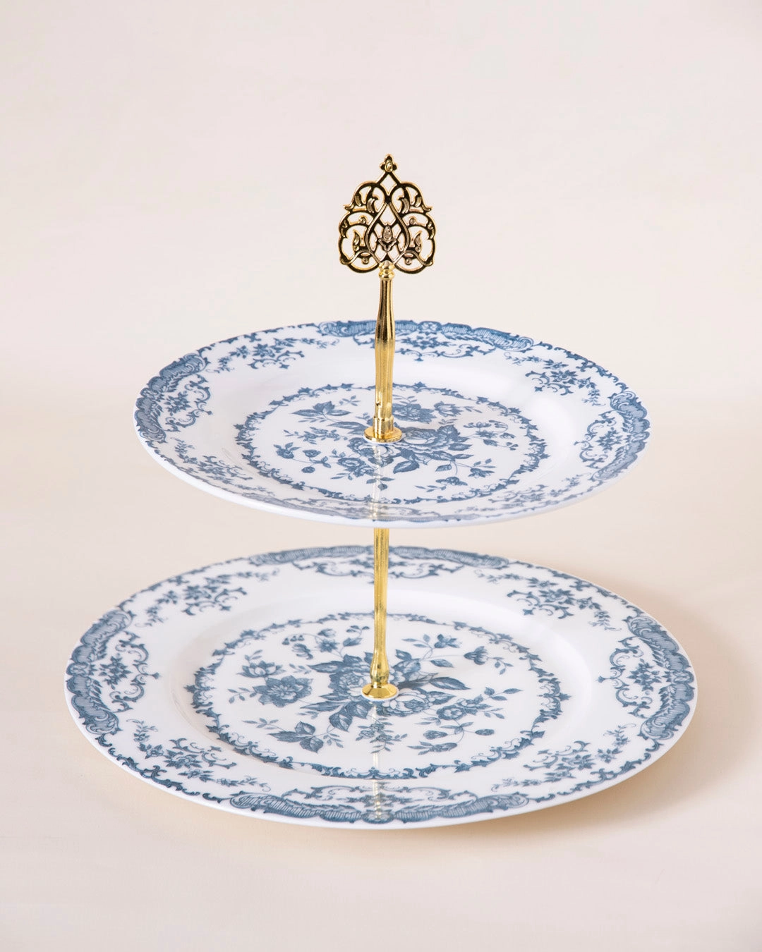 Cottage Rose 2-Tier Cake stand