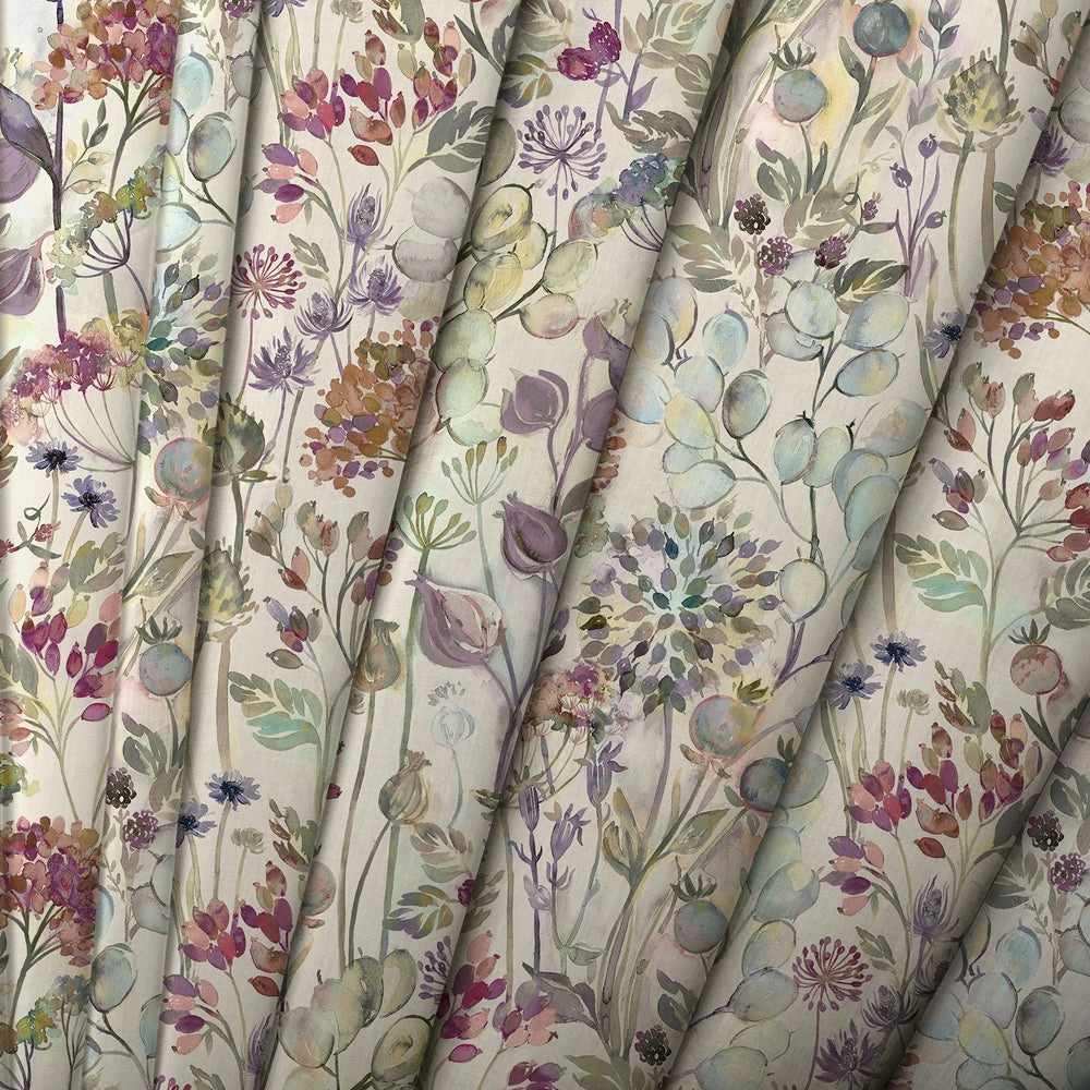 Country Hedgerow Printed Cotton Made to Measure Roman Blinds Bloom