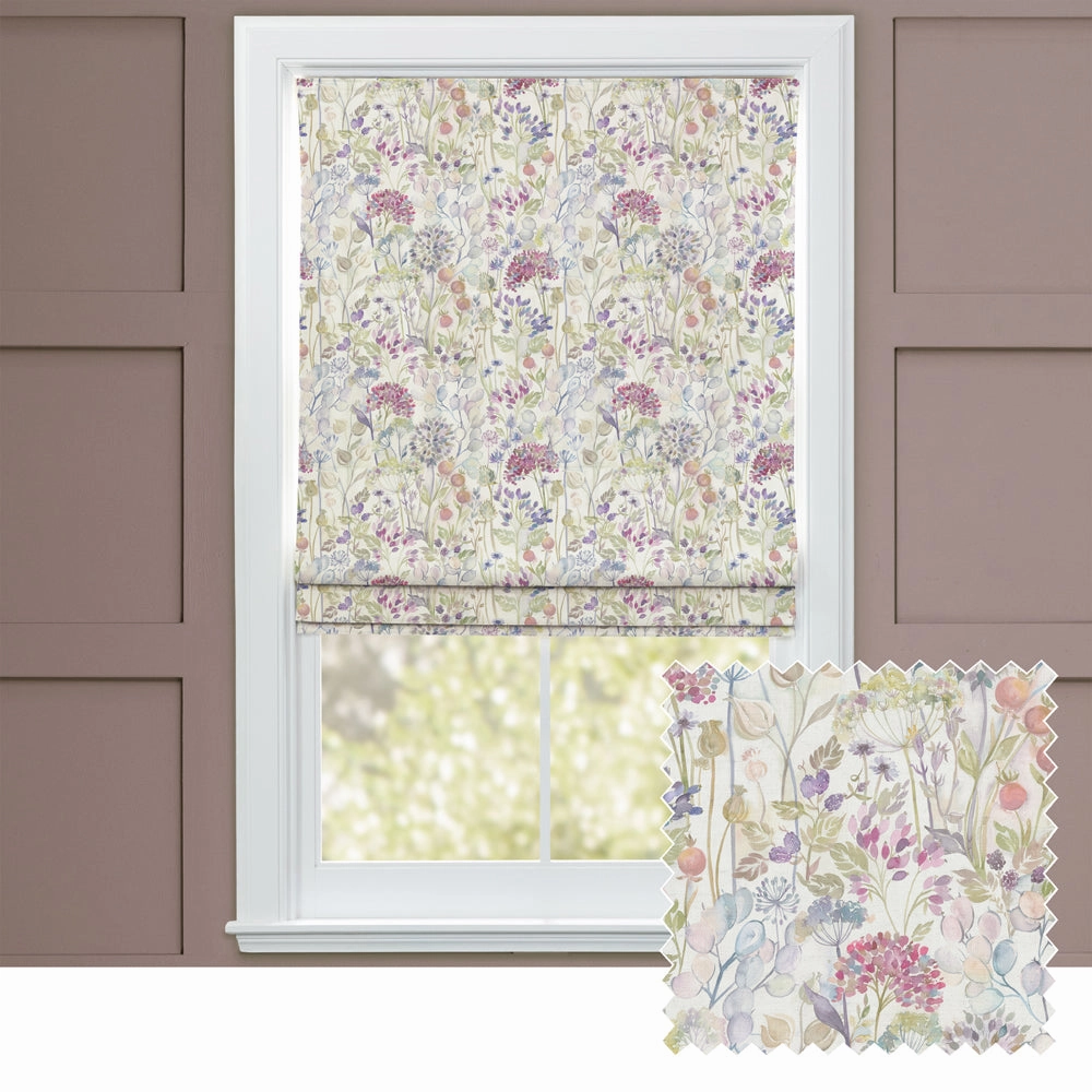 Country Hedgerow Printed Cotton Made to Measure Roman Blinds Classic/Creambedding sets ,throw blankets 