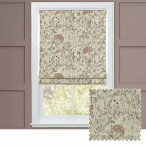 Country Hedgerow Printed Cotton Made to Measure Roman Blinds Dawnbedding sets ,throw blankets 