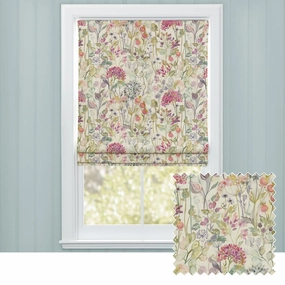 Country Hedgerow Printed Cotton Made to Measure Roman Blinds Lotushome decor ,wall decor 