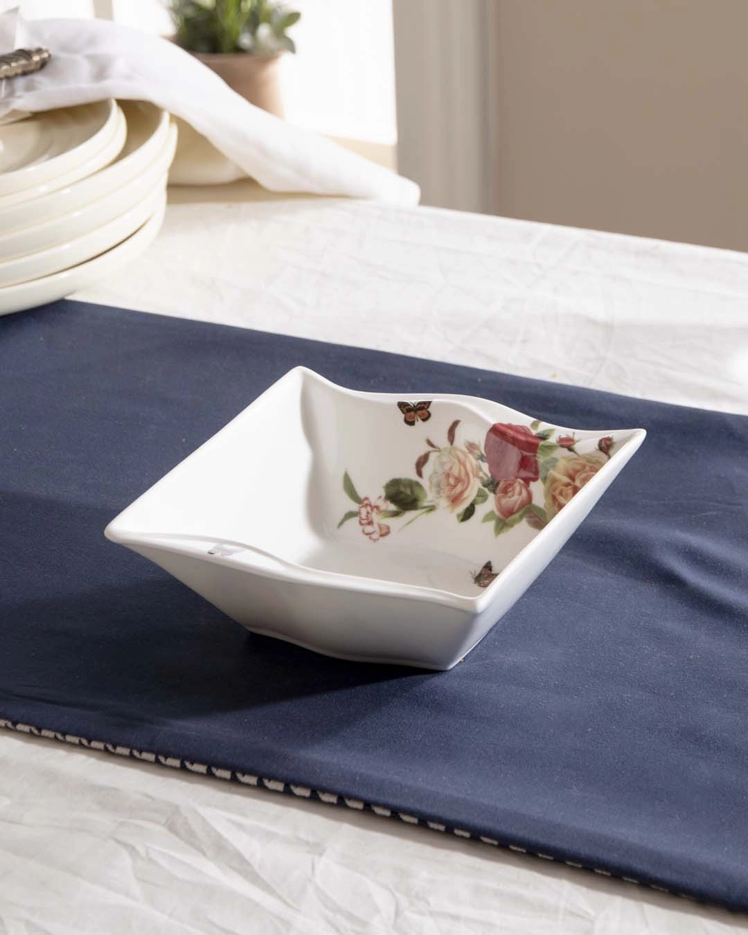 Country Roses Serving Bowls - Set of 2