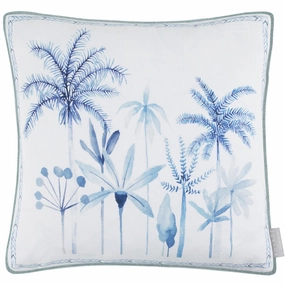 Cozzo Printed Piped Cushion Cobaltbedding sets ,throw blankets 