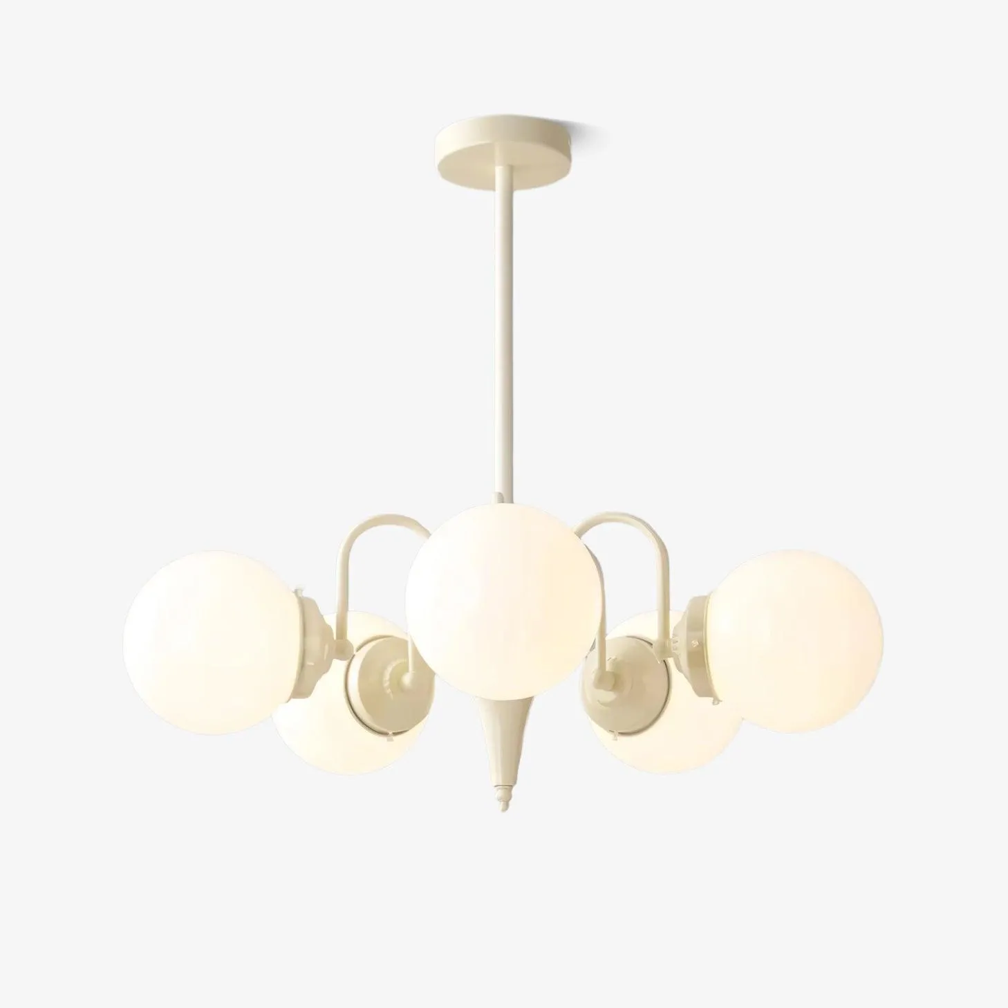 Cream Glass Ball Chandelierrustic chandelier,bedroom chandelier 