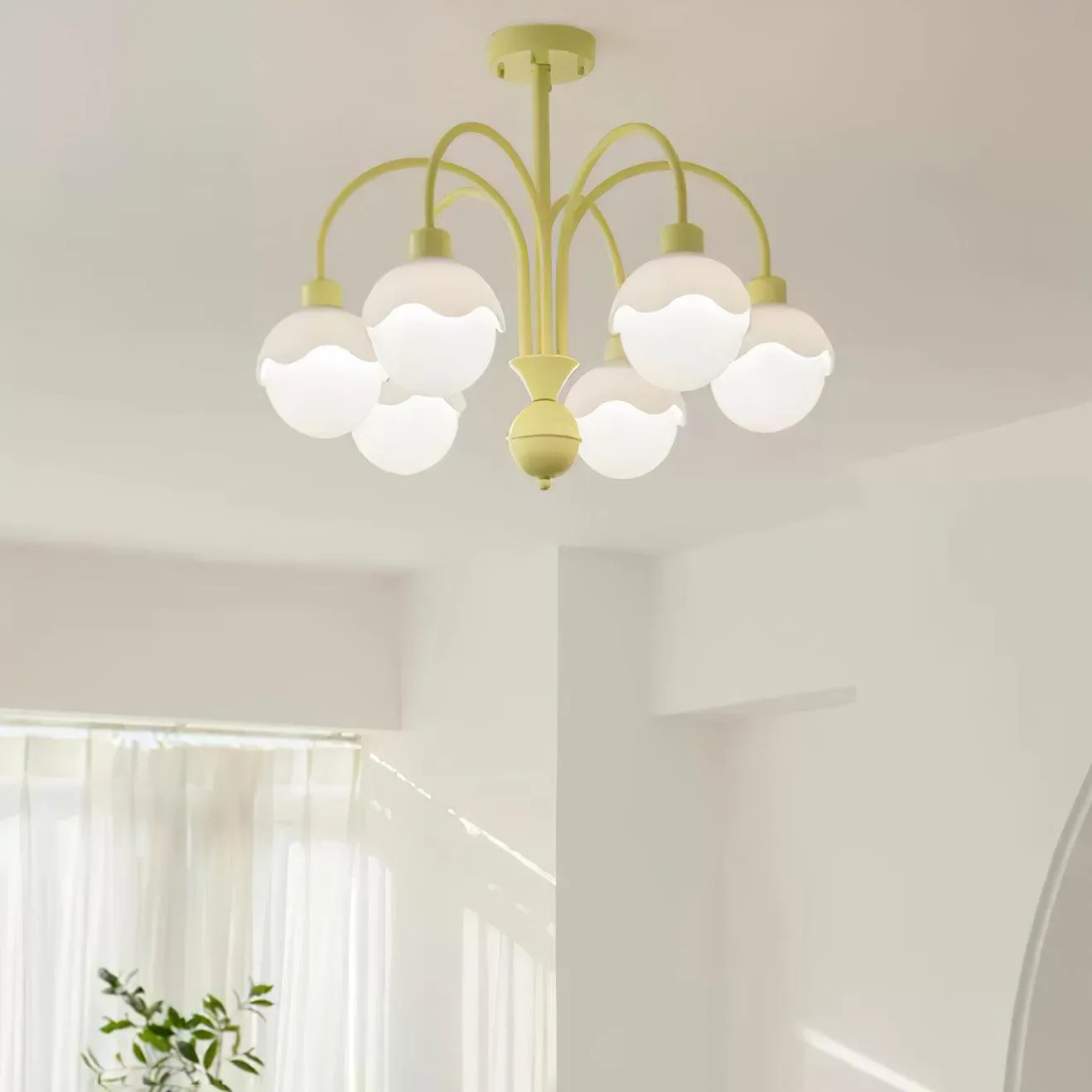 Creamy Lychee Matcha Chandelier