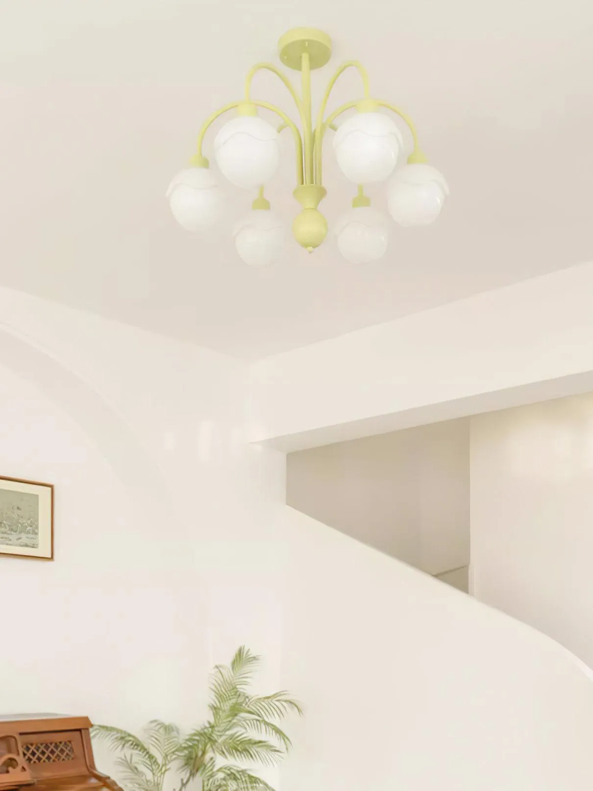 Creamy Lychee Matcha Chandelier