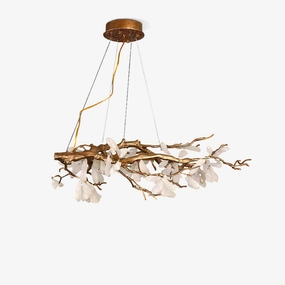 Crushed Natural Stone Chandelierrustic chandelier,bedroom chandelier 