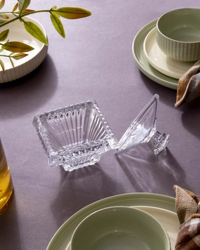 Crystal Cut Candy Jar With LIdmodern kitchen decor ,kitchen dinner set ,dinnerware 