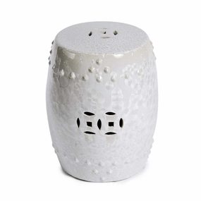 Crystal Shell Garden Stoolnordic style desktop ornaments