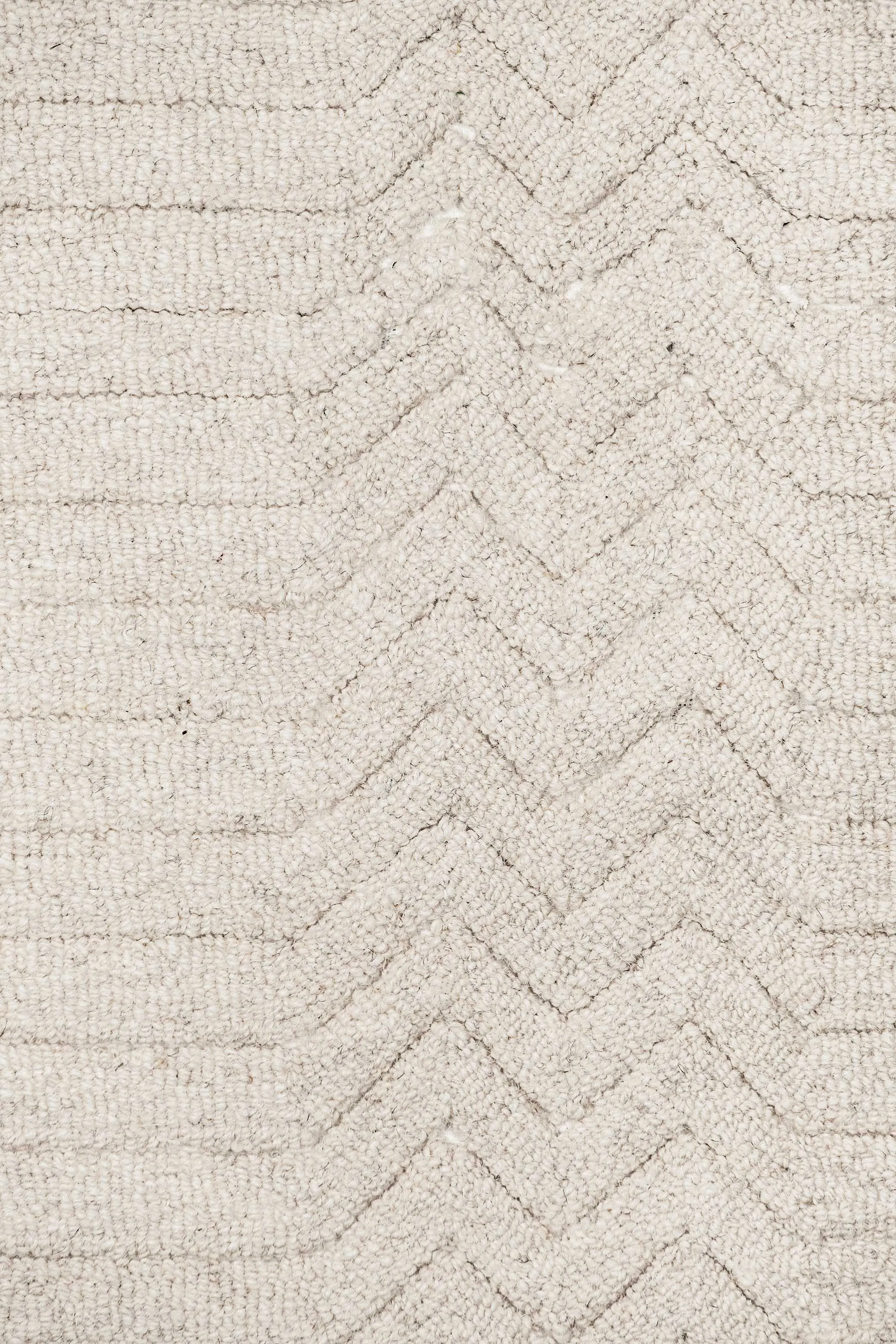 Cualli Ivory Cream Textured Rug *NO RETURNS UNLESS FAULTY