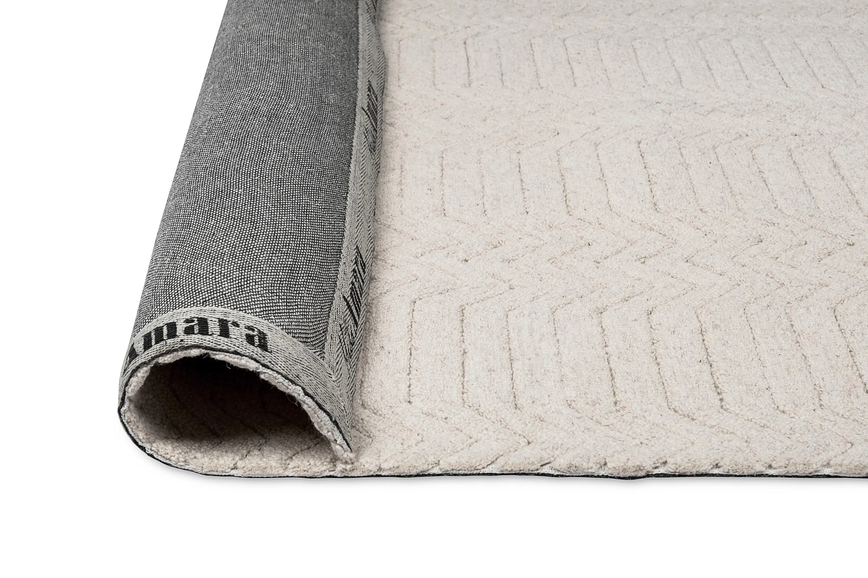 Cualli Ivory Cream Textured Rug *NO RETURNS UNLESS FAULTY