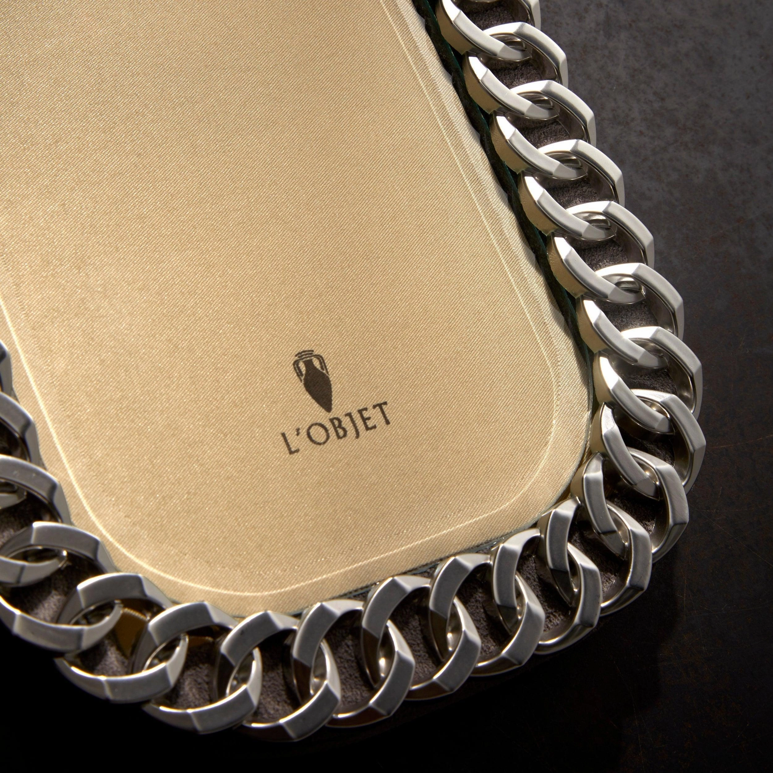 Cuban Link Frame - Platinum