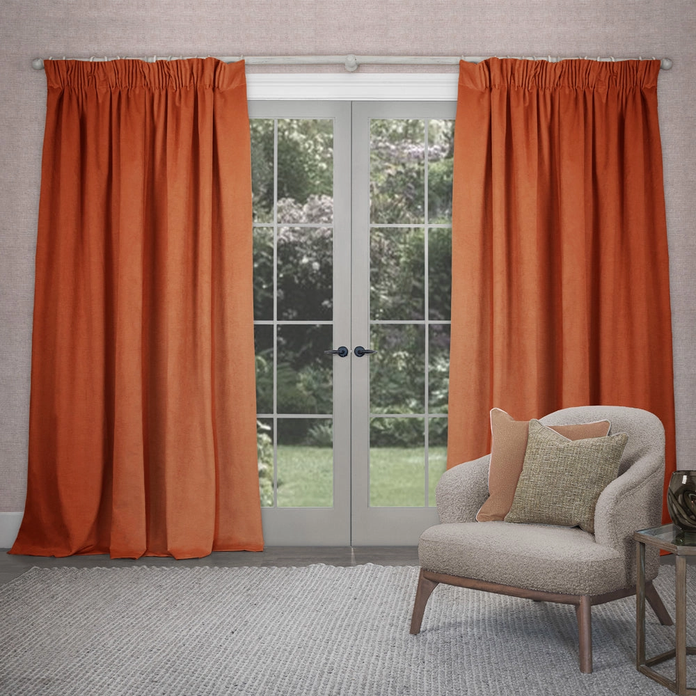 Cube Velvet Pencil Pleat Curtains Spicehome decor ,wall decor 