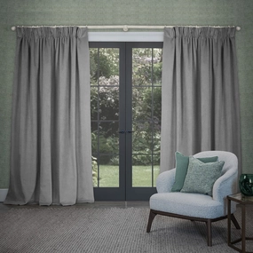Cube Velvet Pencil Pleat Curtains Steelhome decor ,wall decor 
