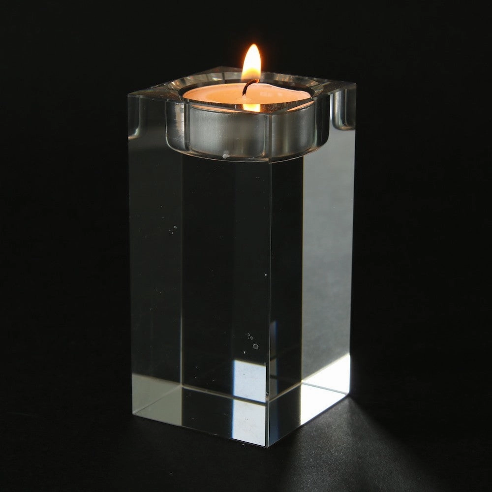 Cubik Glass Candle Holders