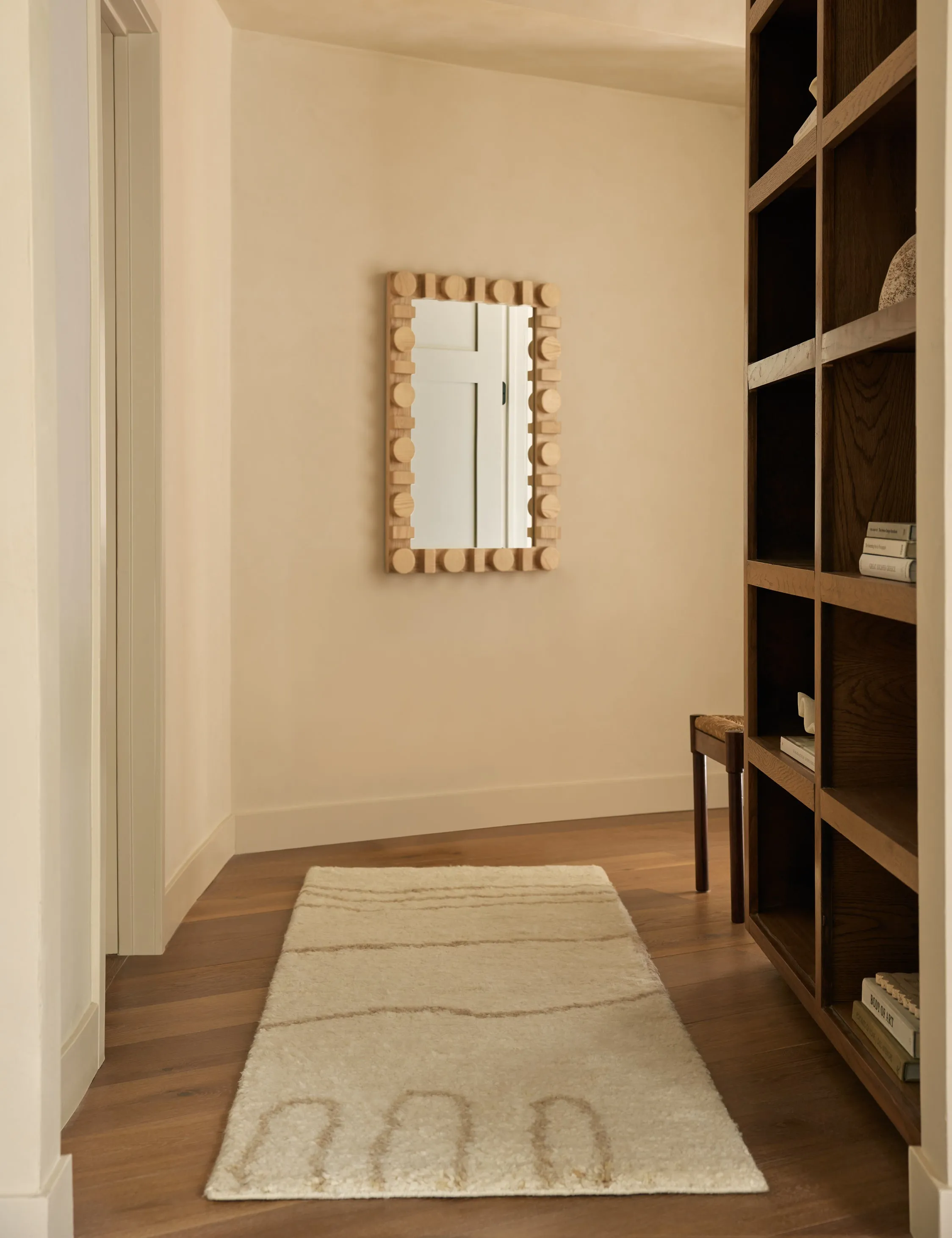 Currents Hand-Knotted Wool Rug by lan Byrd