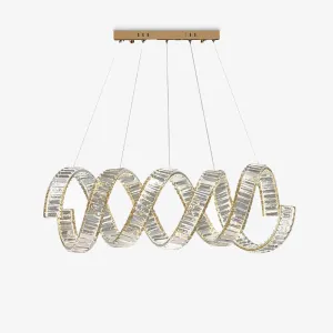 Curved LED Chandelierrustic chandelier,bedroom chandelier 