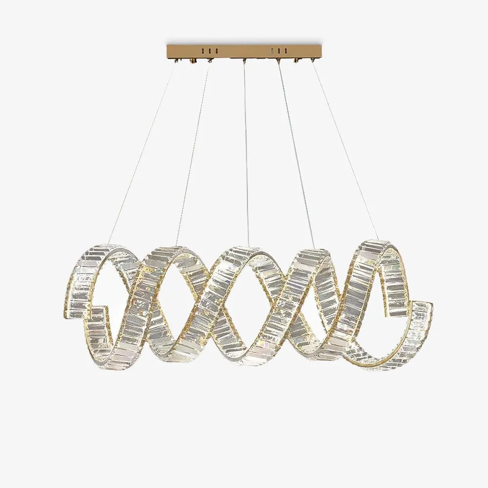 Curved LED Chandelierrustic chandelier,bedroom chandelier 