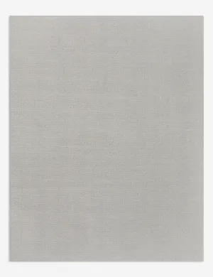 Custom Polina Flatweave Wool Rug, Cloudmodern color block patchwork rug