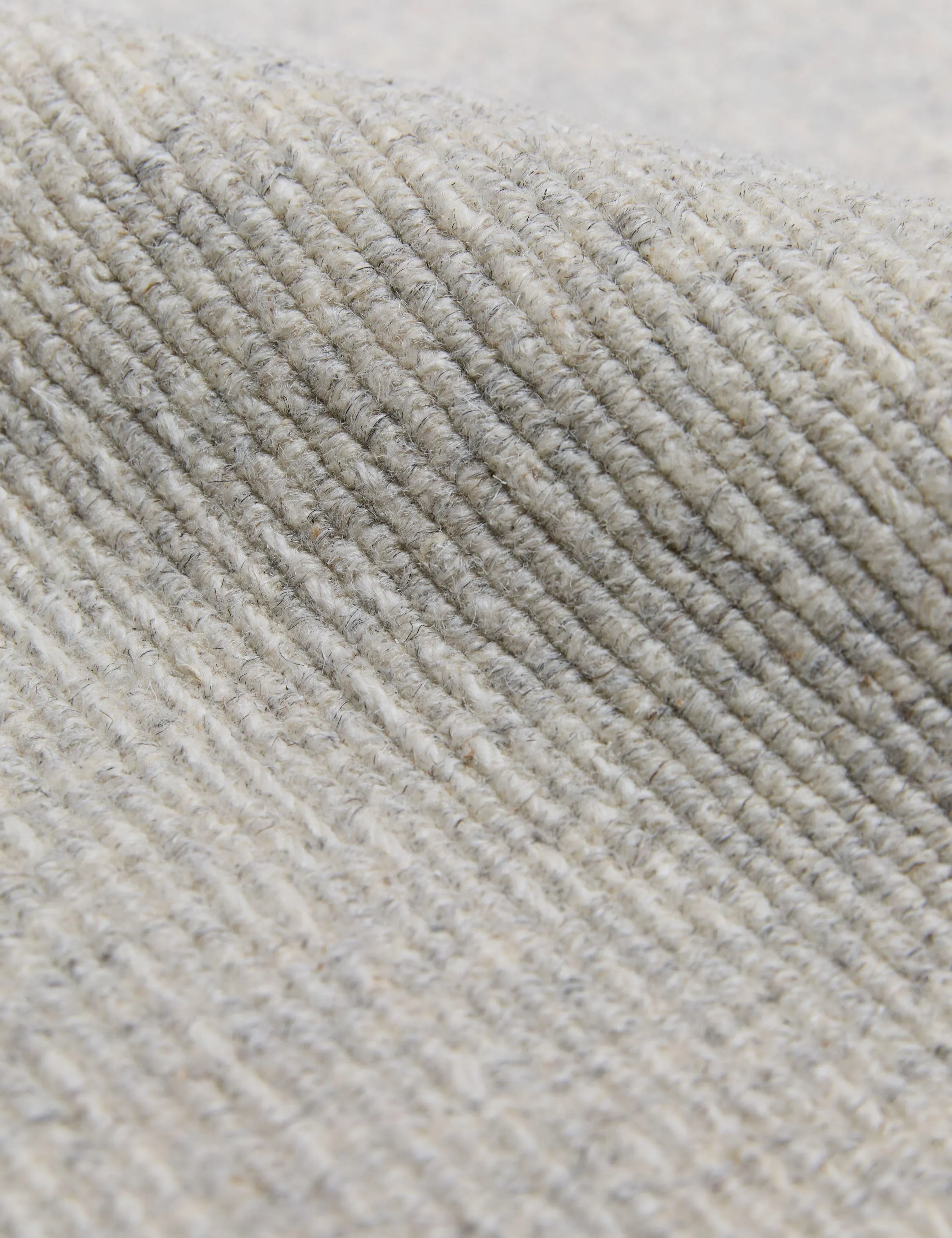 Custom Polina Flatweave Wool Rug, Cloud