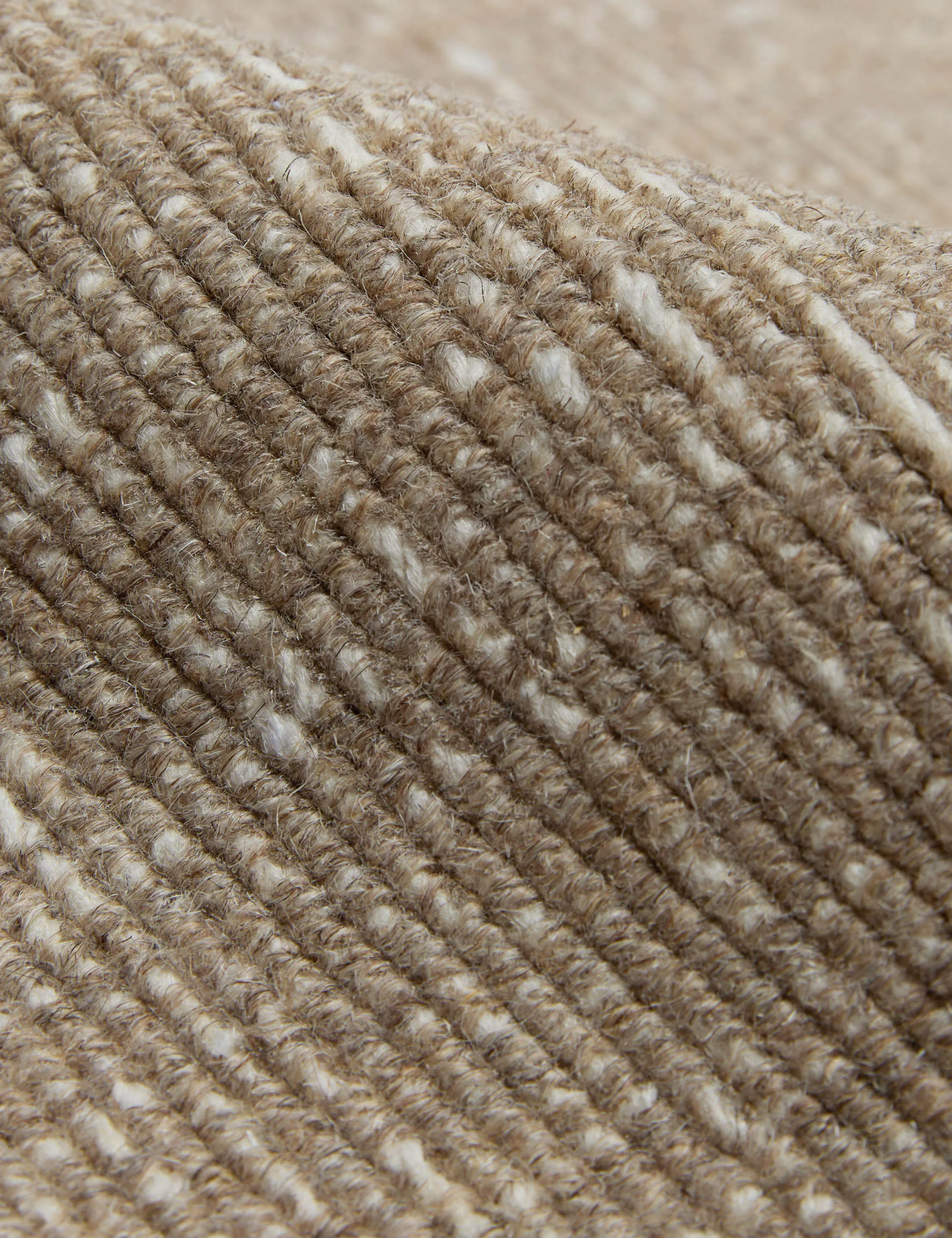 Custom Polina Flatweave Wool Rug, Weathered Oak