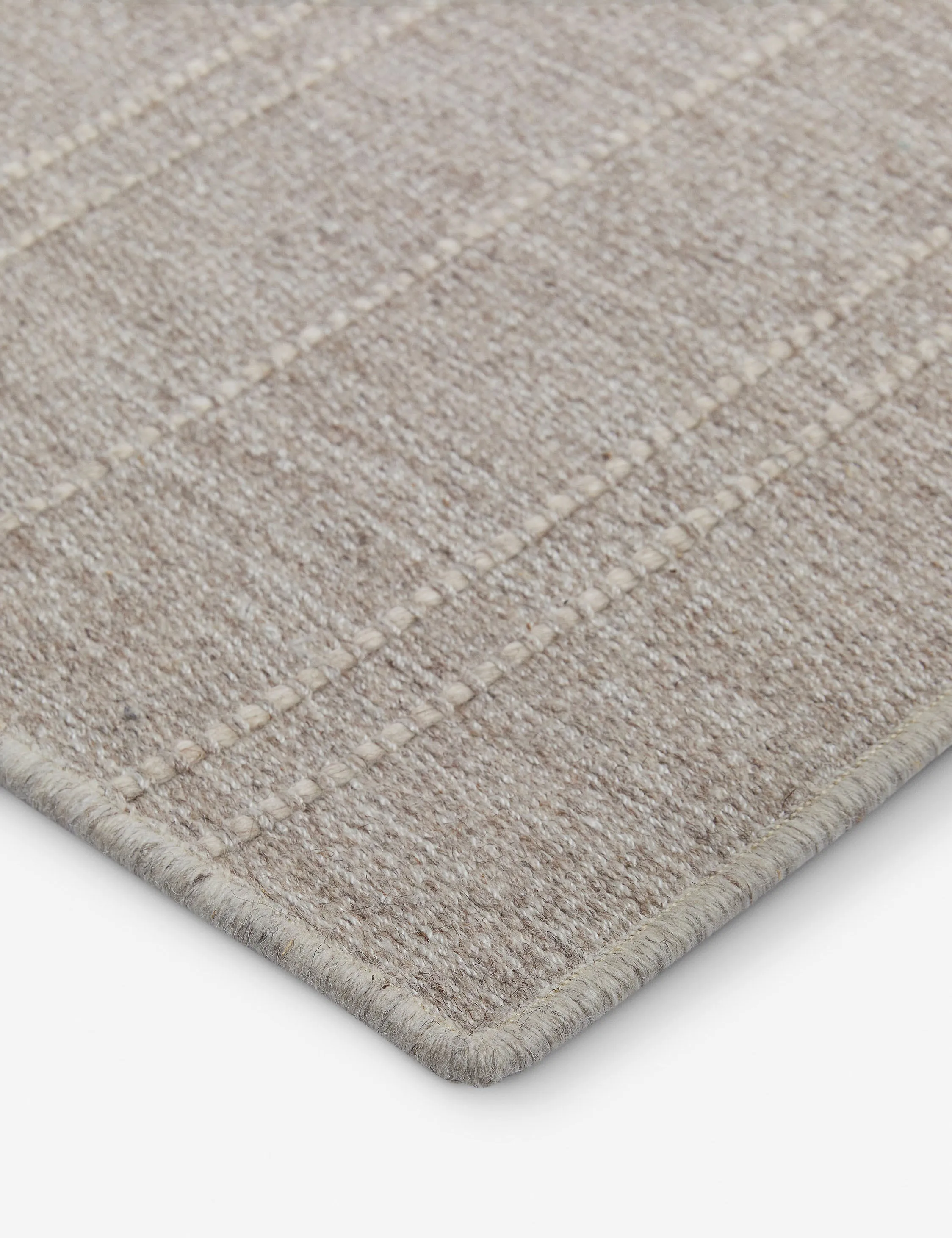 Custom Vellani Flatweave Rug, Canvas