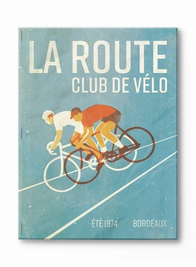 Cycling Club, Canvasindoor decorative canvas print