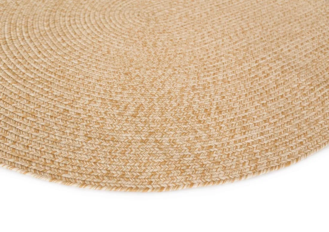 Cynthia Beige Modern Braided Indoor Outdoor Rug *NO RETURNS UNLESS FAULTY