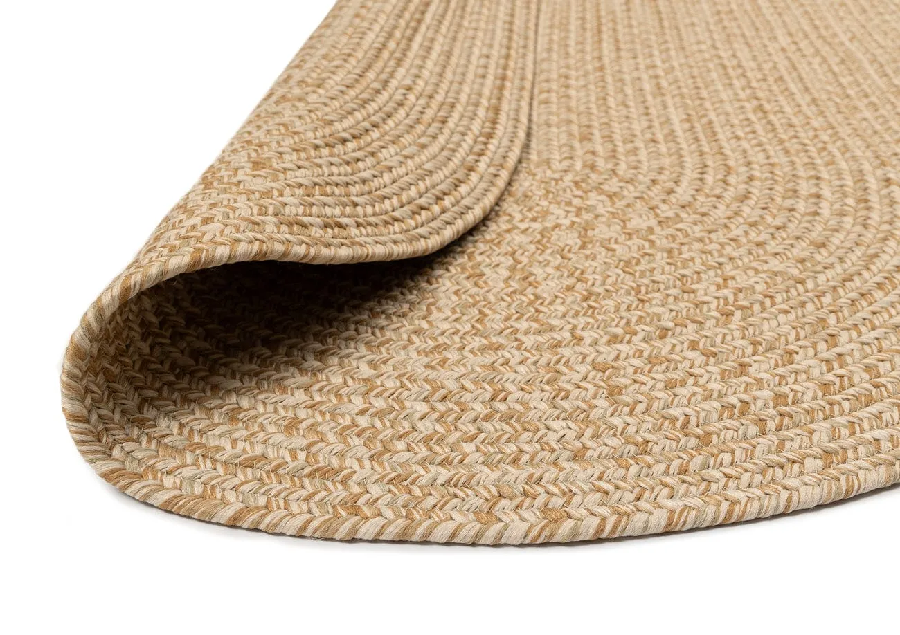 Cynthia Beige Modern Braided Indoor Outdoor Rug *NO RETURNS UNLESS FAULTY