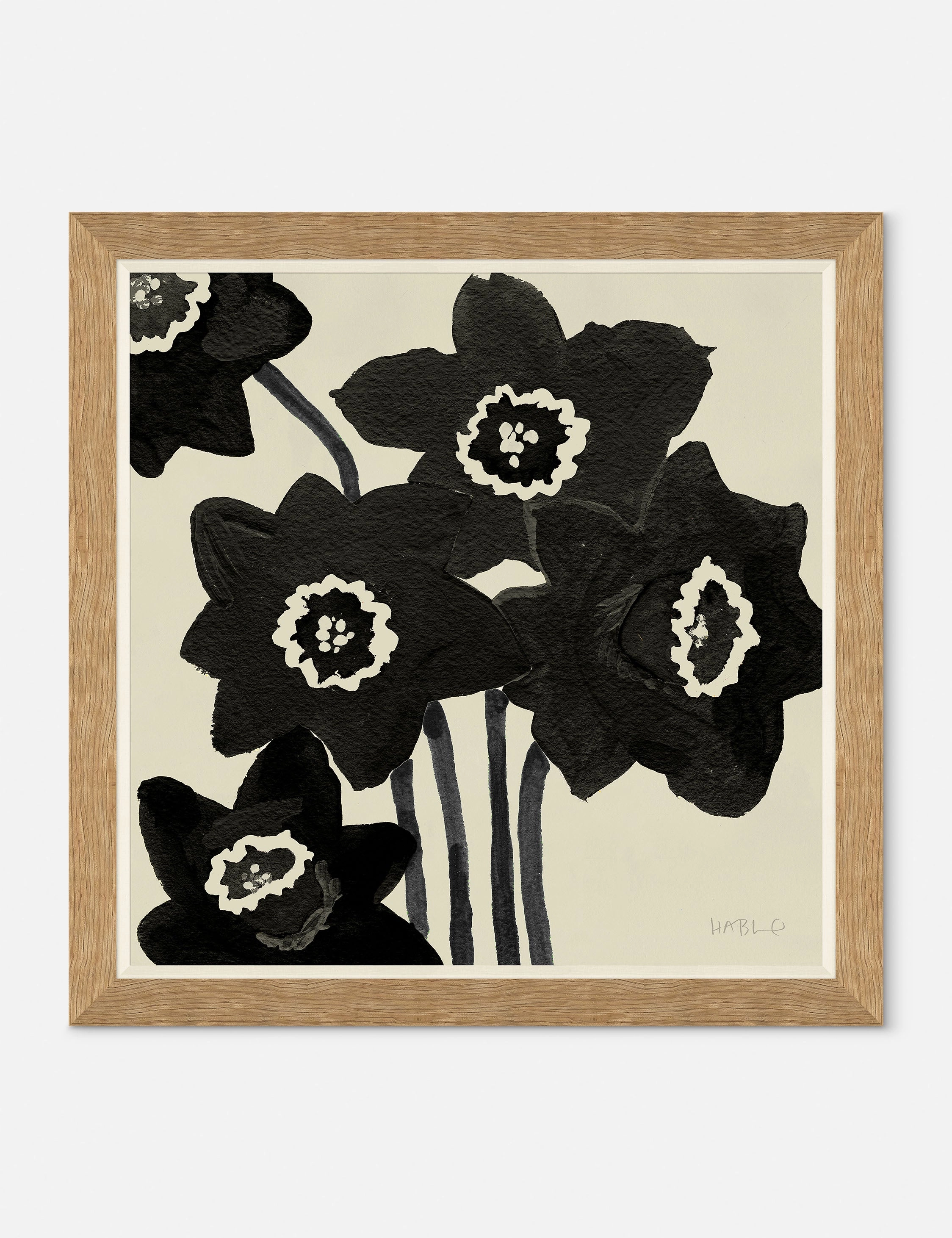 Daffodils Wall Art by Susan Hablenordic style wall decor