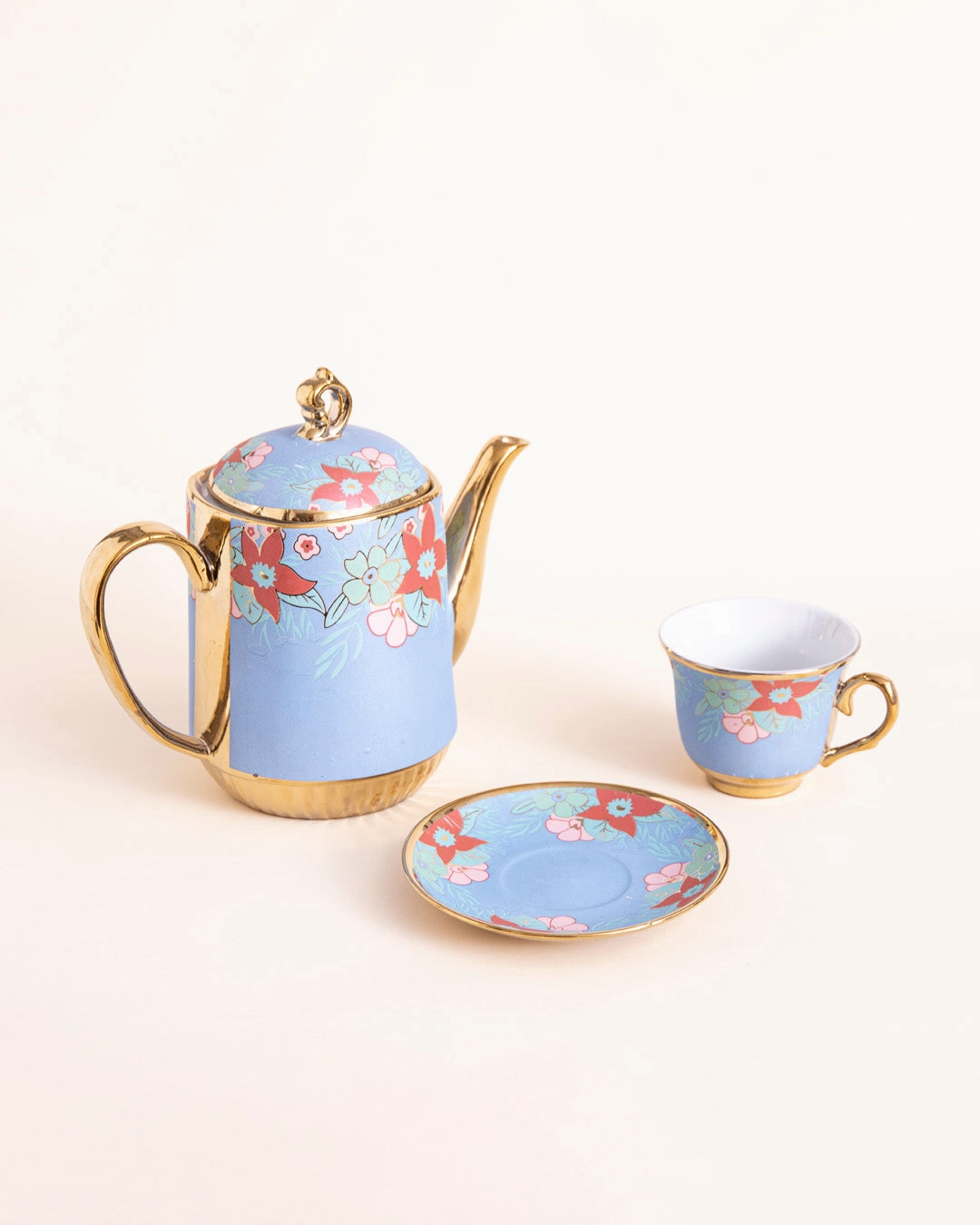 Dahlia - 14-Piece Tea Set with Stand