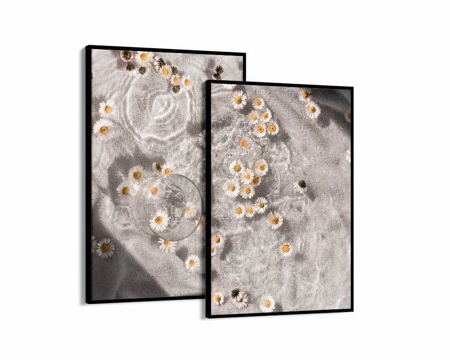 Daisy Flow Set INCLUDES TWO PRINTS